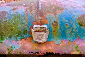 Chrome on Ford Trunk